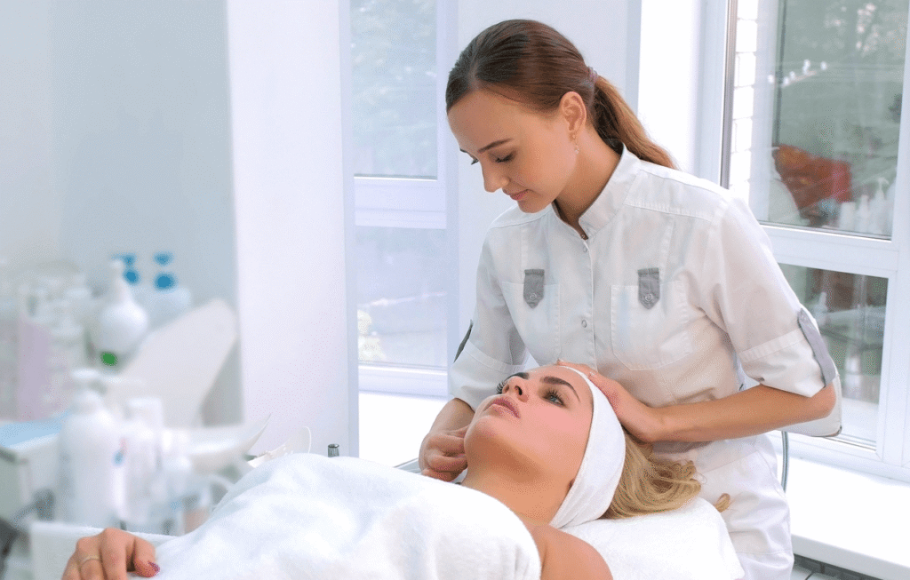 Facial for acne, anti ageing and sensitive skin