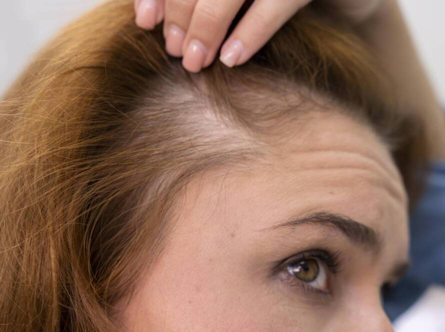 Hair loss in menopause